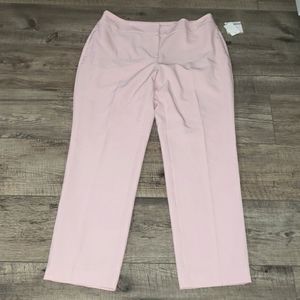 Kasper Pink Straight Leg Pants